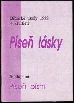 Píseň lásky