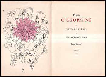 Petr Bezruč: Píseň o Georgině, či, Hepta epi thébas, či, Osm na jednu květinu