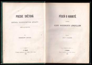 Henry Wadsworth Longfellow: Píseň o Hiavatě