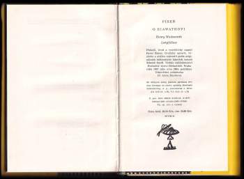Henry Wadsworth Longfellow: Píseň o Hiawathovi