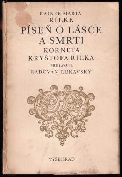 Píseň o lásce a smrti korneta Kryštofa Rilka