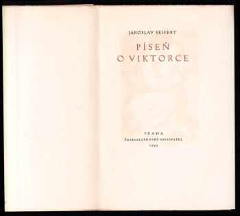Jaroslav Seifert: Píseň o Viktorce