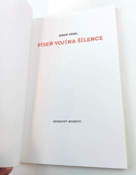 Jakub Deml: Píseň vojína šílence