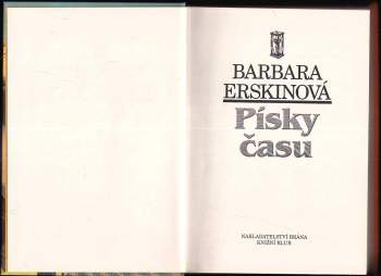 Barbara Erskine: Písky času