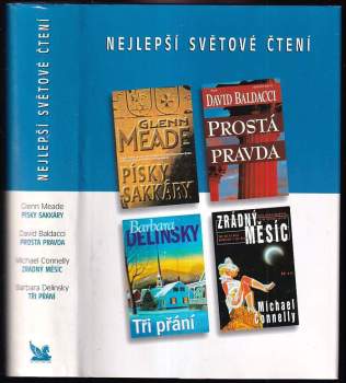 Michael Connelly: Nejlepší světové čtení : Písky Sakkáry + Prostá pravda + Tři přání + Zrádný měsíc