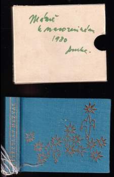 Písmena, pohlednice, nápisy : menší poetistický triptych