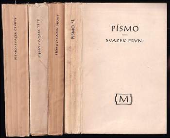 Písmo