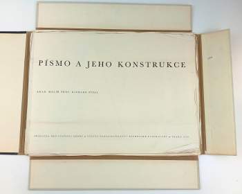 Richard Pípal: Písmo a jeho konstrukce