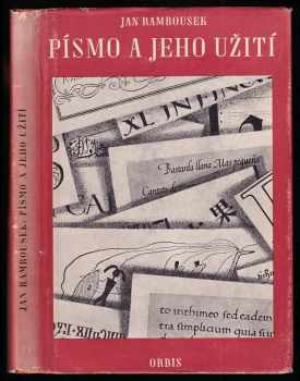 Písmo a jeho užití