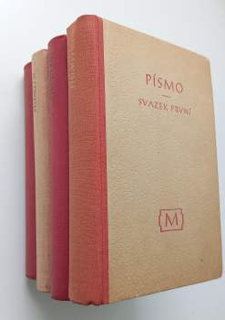 Písmo - písmo první až čtvrtý, KOMPLET