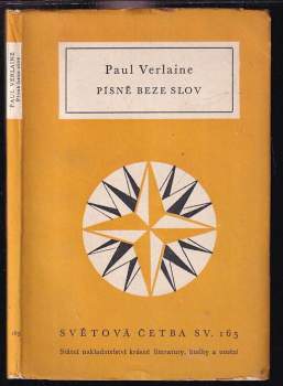 Písně beze slov - Paul Verlaine (1958, Státní nakladatelství krásné literatury, hudby a umění) - ID: 825281