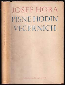 Písně hodin večerních ; Proud ; Život a dílo básníka Aneliho ; Zápisky z nemoci