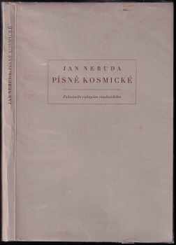 Jan Neruda: Písně kosmické