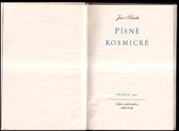 Jan Neruda: Písně kosmické