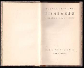 Rudyard Kipling: Písně mužů