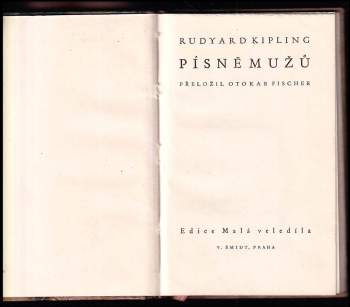 Rudyard Kipling: Písně mužů