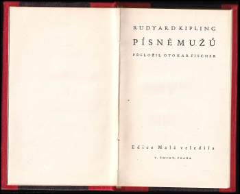 Rudyard Kipling: Písně mužů