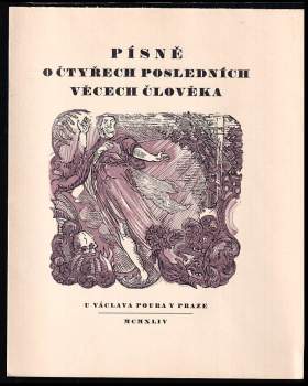 Josef Váchal: Písně o čtyřech posledních věcech člověka