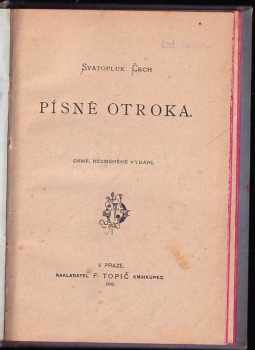 Svatopluk Čech: Písně otroka