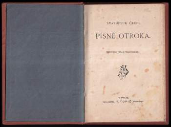 Svatopluk Čech: Písně otroka