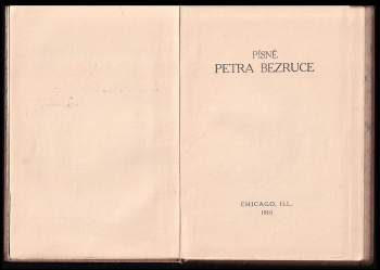 Petr Bezruč: Písně Petra Bezruče