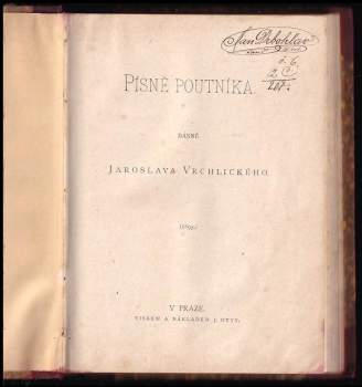 Jaroslav Vrchlický: Písně poutníka