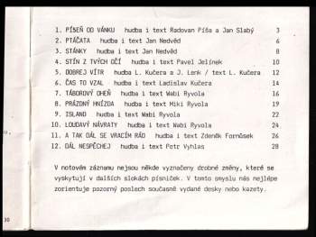 Jaroslav Samson Lenk: Písničky do kapsy