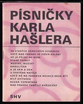 Písničky Karla Hašlera