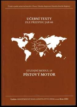 Josef Maršálek: Pístový motor