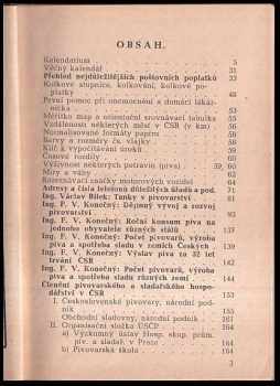 Pivovarsko-sladařská ročenka [na rok] 1950