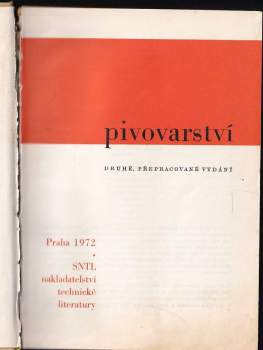 Alois Lhotský: Pivovarství