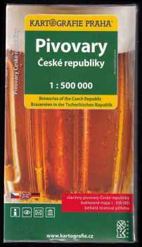 Petr Novotný: Pivovary České republiky 1 : 500 000 - všechny pivovary České republiky
