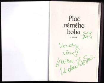 Tereza Matoušková: Pláč němého boha