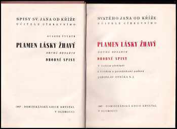 Jan od Kříže: Plamen lásky žhavý