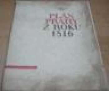 Plán Prahy z roku 1816