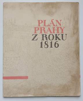 Plán Prahy z roku 1816