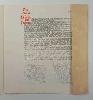 Plán Starého a Židovského města pražského