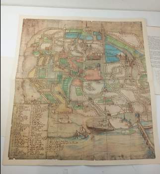 Plán Starého a Židovského města pražského