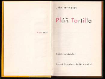 John Steinbeck: Pláň Tortilla