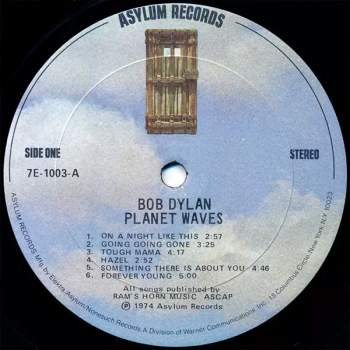 Bob Dylan: Planet Waves