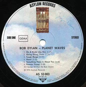 Bob Dylan: Planet Waves