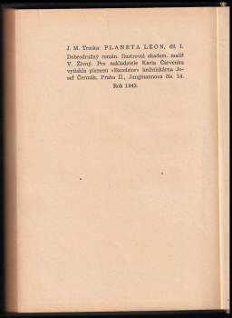 J. M Troska: Planeta Leon