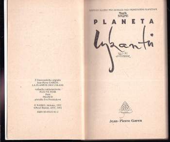 Jean-Pierre Garen: Planeta Lykantů