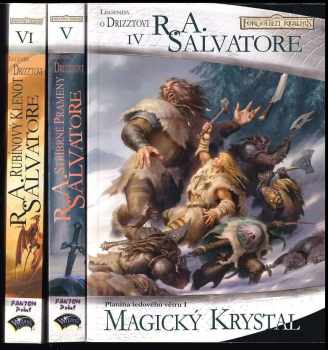 R. A Salvatore: Planina ledového větru KOMPLET 1. - 3. díl (Legenda o Drizztovi 4. - 6. díl) : Magický krystal + Stříbrné prameny + Rubínový klenot