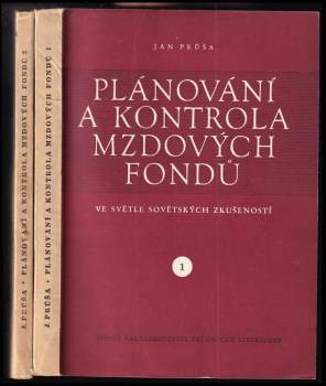 Plánování a kontrola mzdových fondů ve světle sovětských zkušeností