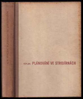 Plánování ve strojírnách