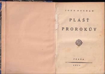 John Buchan: Plášť prorokův