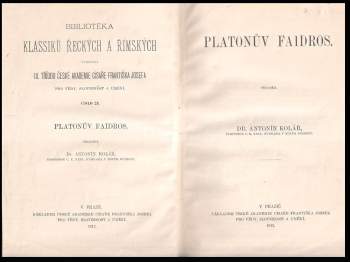 Platón: Platonův Faidros