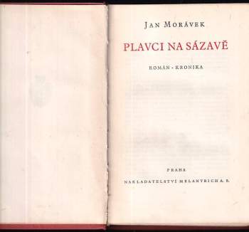 Jan Morávek: Plavci na Sázavě