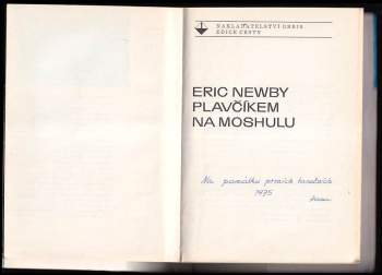 Eric Newby: Plavčíkem na Moshulu